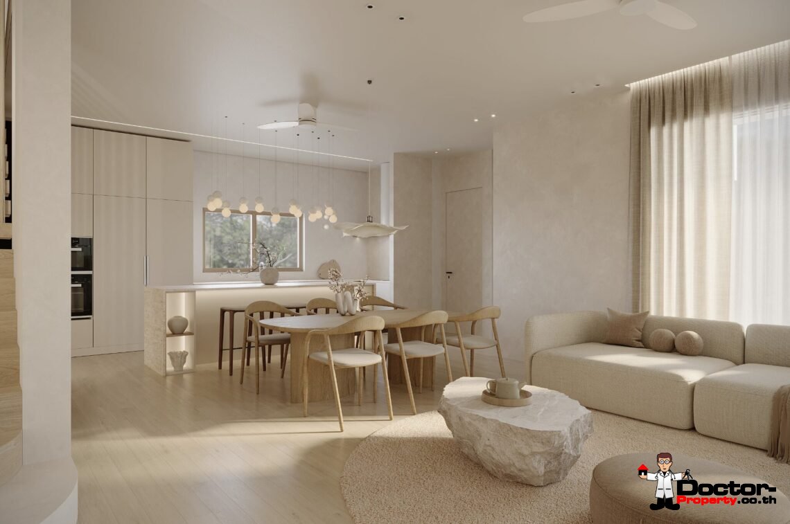 Semi Detached 4-5 Bedroom Pool Villa in Bo Phut, Koh Samui